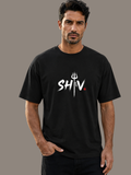 SHIV. Spiritual Graphic T-Shirt | Shiva Trishul Cotton Tee